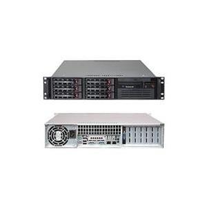 Supermicro SYS-6026T-TF 2U Rack Server Schwarz