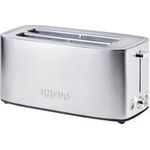 Unold Doppellangschlitz-Toaster, Brotscheibenzentrierung, Auftaufunktion, Aufwärmfunktion, Stopptast (38266)