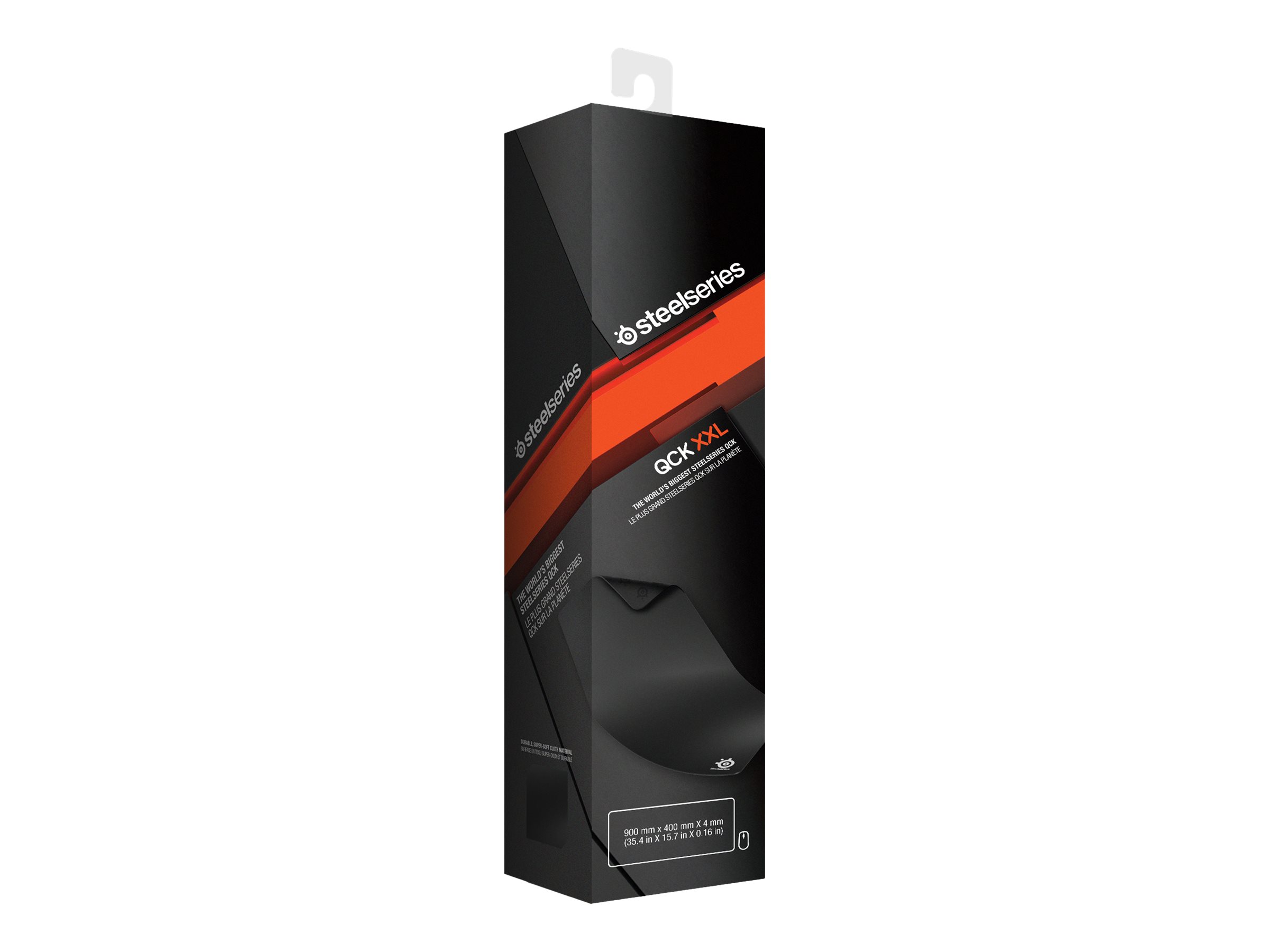 SteelSeries QcK XXL Mauspad 90 × 40 cm Schwarz