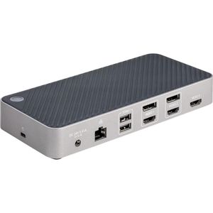 StarTech.com USB-C Triple Monitor Docking Station - HDMI/DP Triple 4k USB-C D...