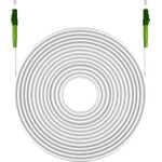 Goobay 59583 Glasfaserkabel 0,5 m LC/APC FTTH OS2 Weiß (59583)