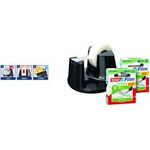 tesa Tischabroller Easy Cut Compact, Sparpack integriertes, innovatives tesa Stop Pad für einen sicheren (53832-00000-00)