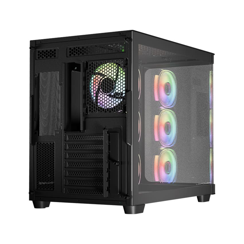 LC-Power LC Power Gaming 8001B Pro-Storm Dark Midi Tower ATX Schwarz