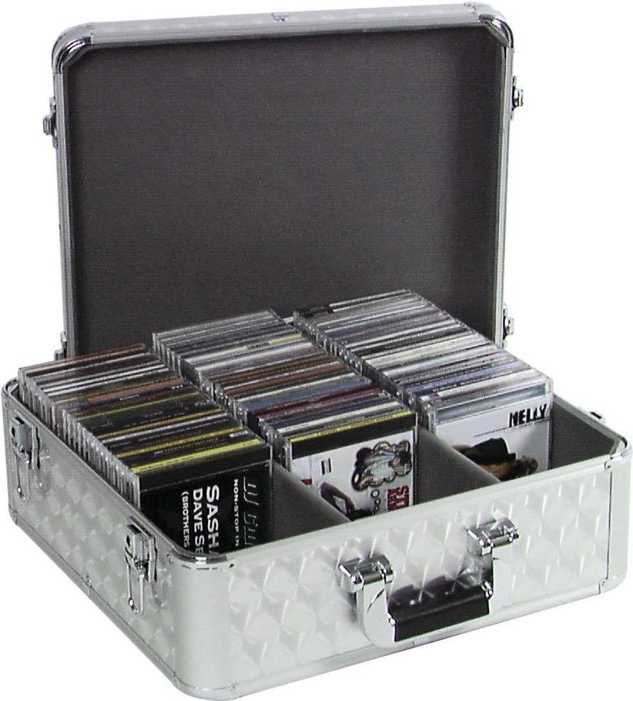 ROADINGER CD-Case ALU poliert 100 CDs (30122053)