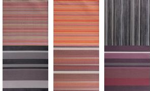 APS Tischset FEINBAND, 450 x 330 mm, orange/gelb aus PVC, wasserfest - 1 Stück (60511)