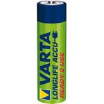 Varta Longlife Accu - Batterie AA NiMH 2100 mAh (56706 101 111)