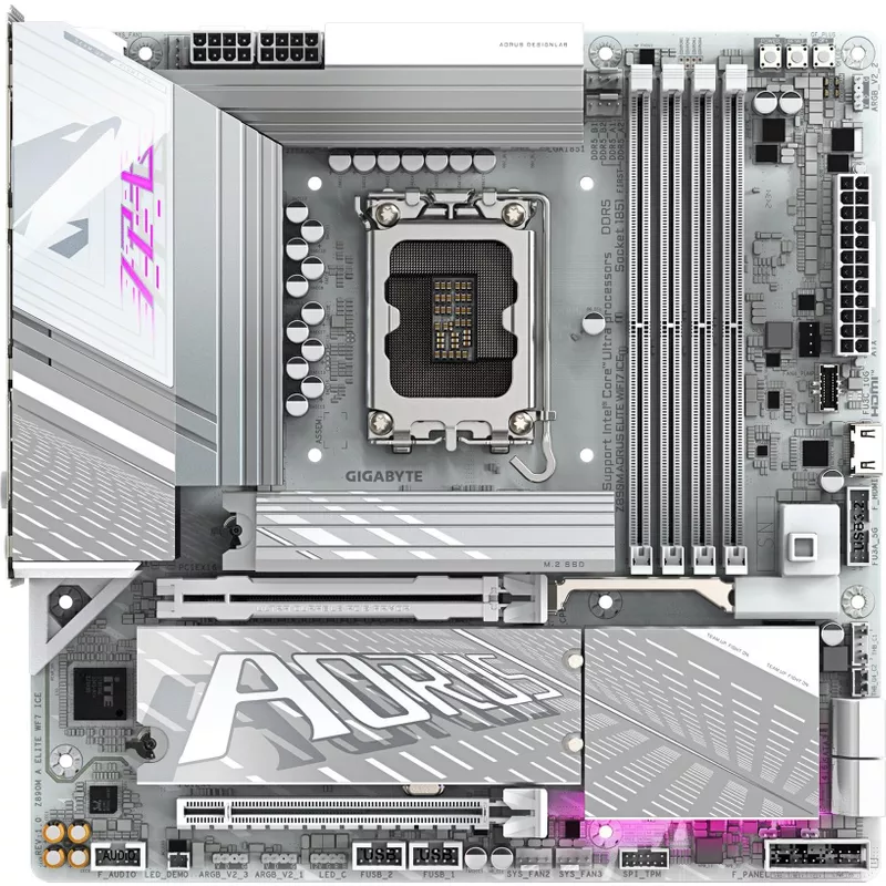 Gigabyte Z890M A ELITE WF7 ICE (Z890M A ELITE WF7 ICE) (B-Ware)