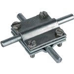 Dehn + Soehne Kreuzstück 314310 mit Zwischenplatte St/tZn (314310)