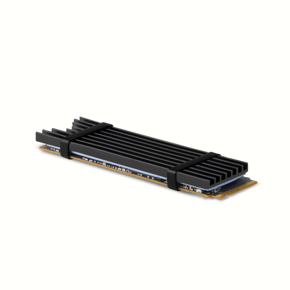AXAGON CLR-M2L3 Solid State Drive Kühlkörper Schwarz