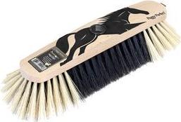 Peggy Perfect Besen "Wild Mustang", Holz, Breite: 330 mm robuster Holzkörper, 2-Zonen Haarmischung, mit Kunststoff - 1 Stück (2053)