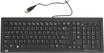 HP Tastatur USB Isländisch (537924-DD1)