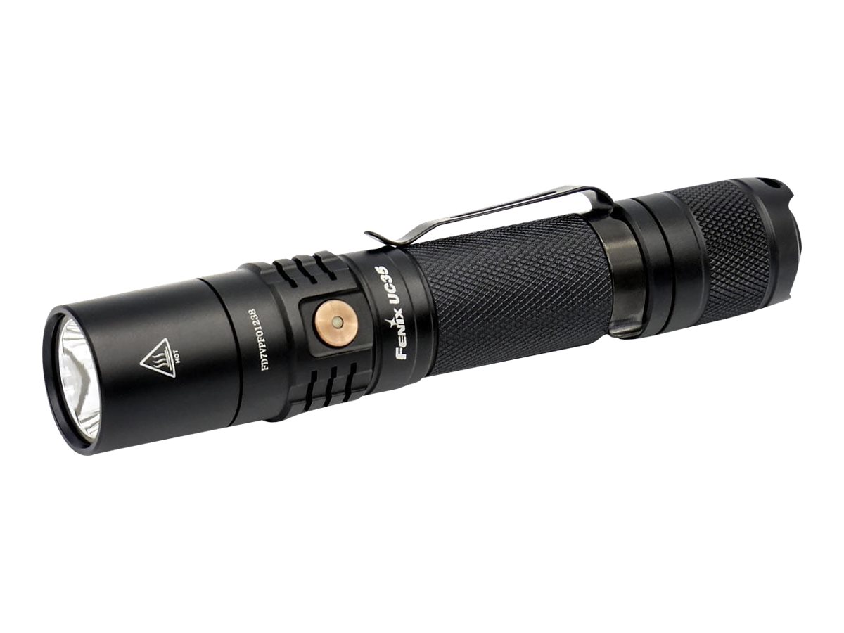 Fenix UC35 V2.0 LED-Taschenlampe 1000 Lumen Schwarz
