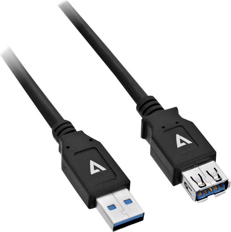 V7 USB-Verlängerungskabel (V7U3.0EXT-2M-BLK-1E)