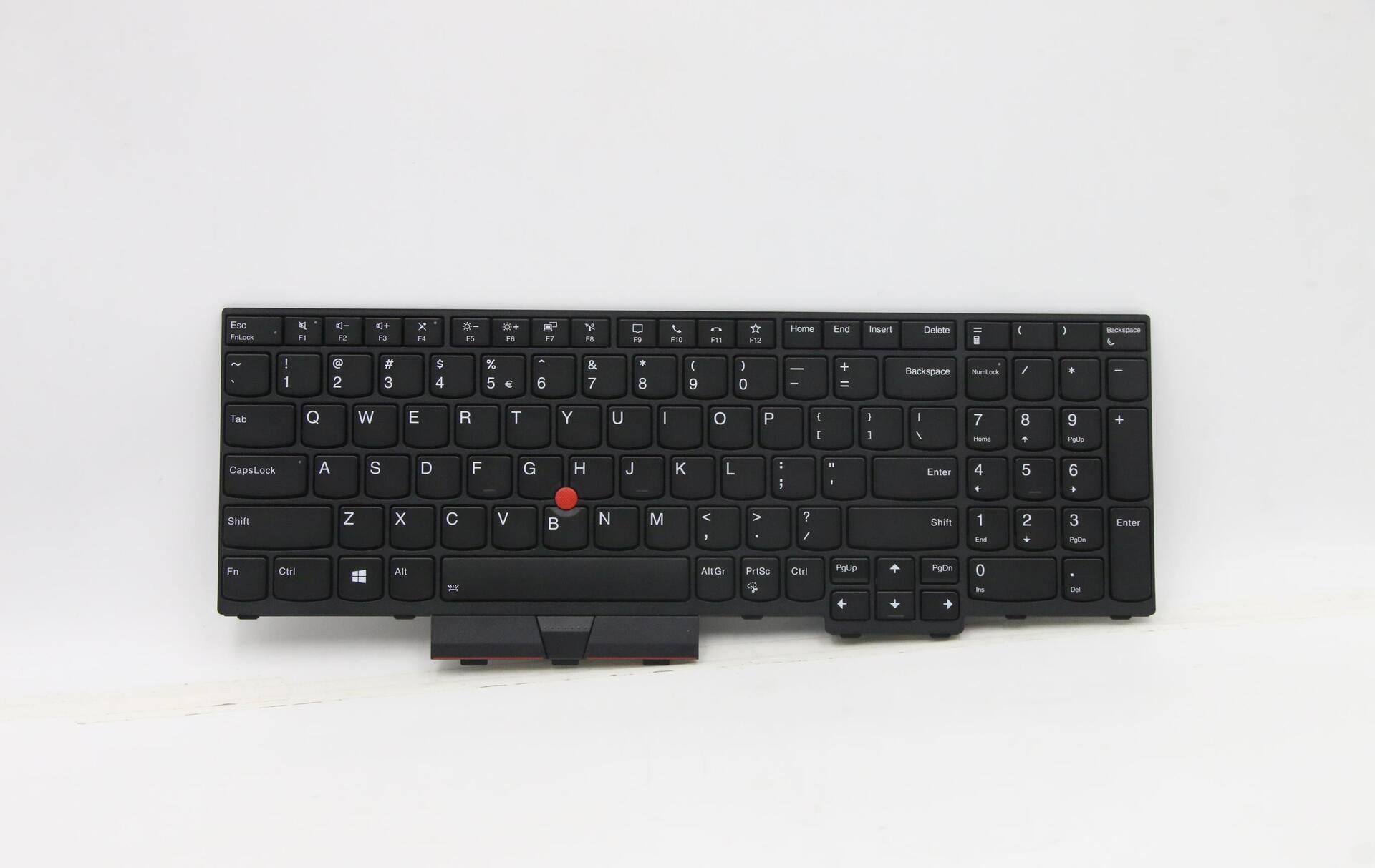 Lenovo Transimage - Ersatztastatur Notebook - mit Trackpoint - hinterleuchtet - US mit Euro-Symbol - Schwarz - für ThinkPad P15 Gen 1 20ST, 20SU, T15g Gen 1 20UR, 20US (5N20Z74847)