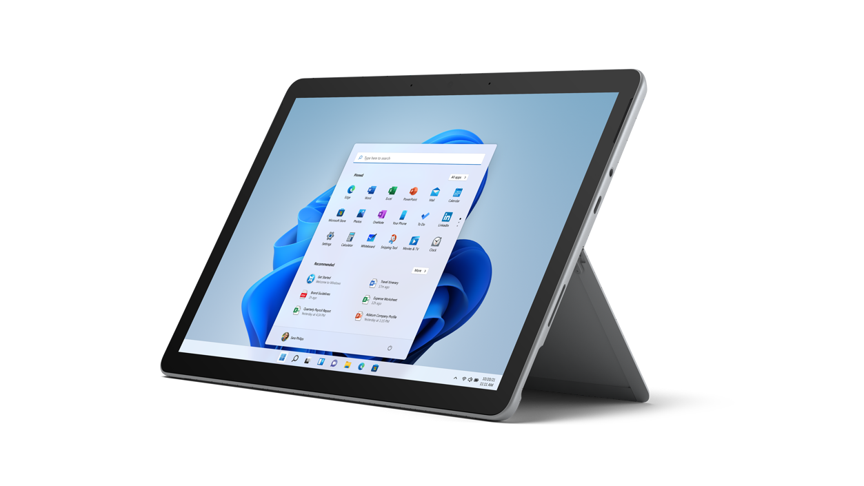 Microsoft Surface Go 3 Business LTE 256 GB 26,7 cm (10.5" ) Intel® Core™ i3 Prozessoren der 10. Generation 8 GB Wi-Fi 6 (802.11ax) Windows 11 Pro Platin (8VJ-00003)