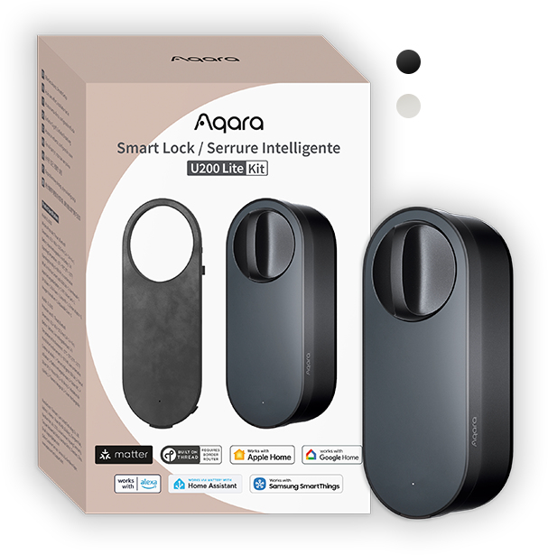 Aqara Smart Lock U200 Lite Bluetooth Black