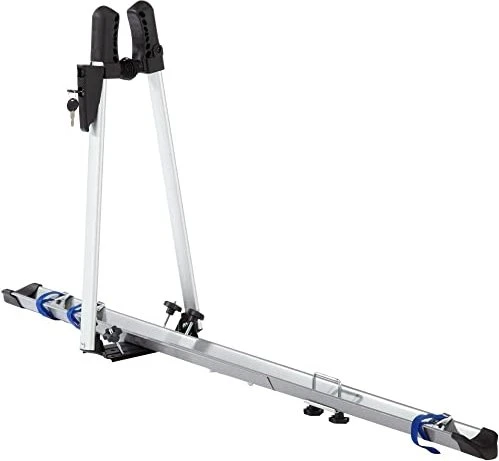 Fischer Dach-Fahrradträger für 1 Fahrrad, 15 kg Tragkraft, Aluminiumarm, TÜV GS-geprüft 1 Stück (18093)