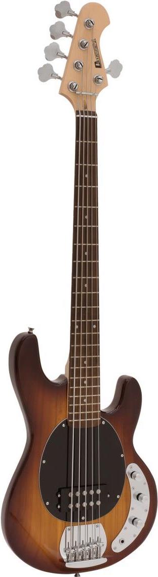 DIMAVERY MM-505 E-Bass, 5-saitig, sunburst (26222097)