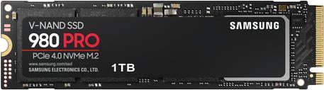 Samsung 980 PRO Interne NVMe SSD 1 TB PCIe 4.0 inkl. be quiet! MC1 Kühlkörper (980PRO1TB+MC1COOLER)