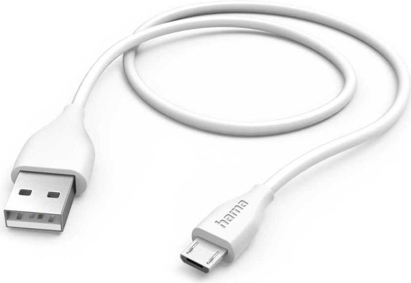 Hama 00125102 USB Kabel 1,5 m USB 2.0 USB A Micro-USB B Weiß (00125102)