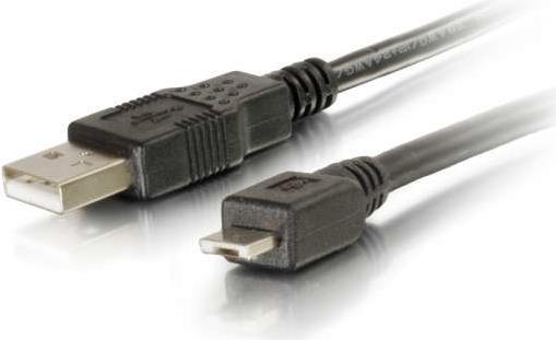 C2G 87362 2m USB A Micro-USB A Männlich Männlich Schwarz USB Kabel (87362)