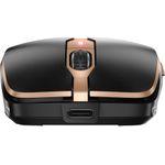 CHERRY DW 9100 SLIM Tastatur RF Wireless + Bluetooth Tschechisch - Slowakisch Schwarz (JD-9100CS-2)