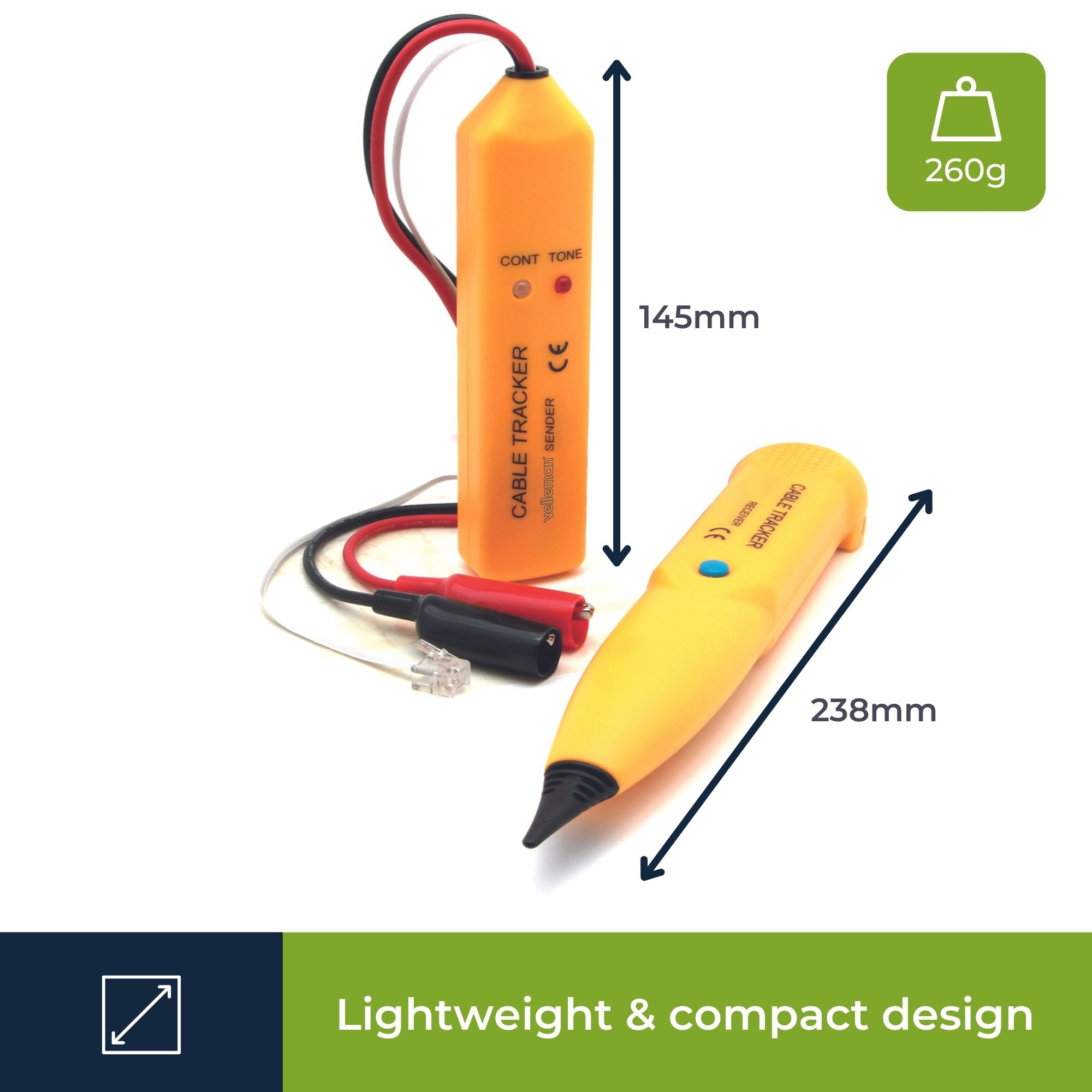 Velleman VTTEST11N Leitungssucher