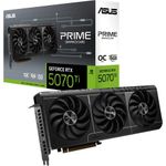 ASUS PRIME GeForce RTX 5070 Ti 16GB GDDR7 OC Edition Grafikkarte PCIe 5.0 (90YV0MF0-M0NA00)