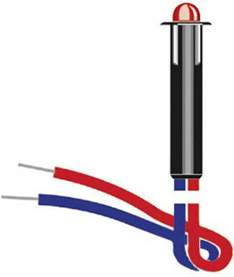 Oshino LED-Signalleuchte Blau 24 V/DC MD-325UB3 (MD-325UB3)
