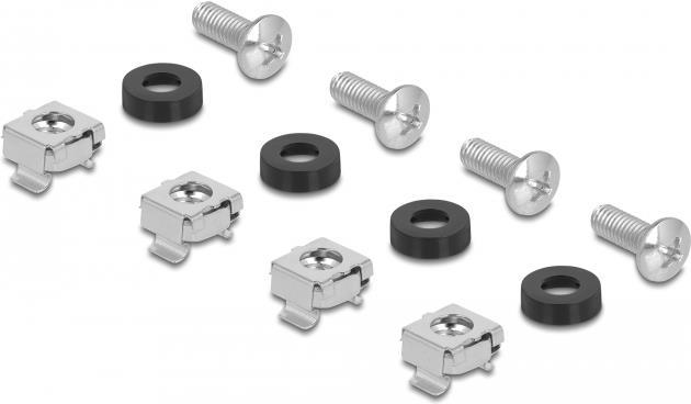 Delock 19? LWL Spleißbox 6 x SC Duplex OM3 1HE spleißfertig komplett bestückt (67001)