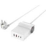 4smarts USB-C/A Steckdosenleiste Desk GaN 65W (540559)