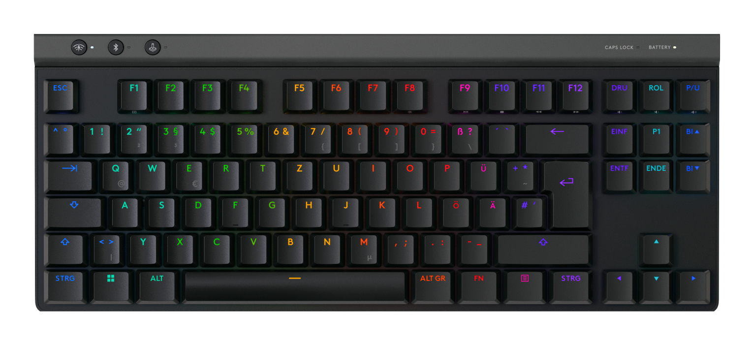 Logitech G G515 LIGHTSPEED TKL Schwarz