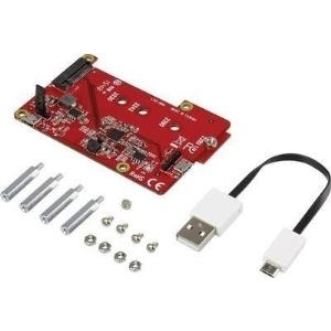 Renkforce RF-4461291 Zubehör für Entwicklungsplatinen Erweiterungsplatine Rot (RF-4461291)