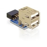DeLOCK USB-Adapter 10 PIN IDC (W) (41825)