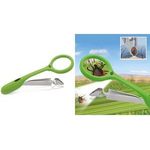 WEDO Zeckenzange "Quickex", mit Lupe und LED-Licht, grün Vergrößerung: 4-fach, Kunststofflinse mit einem Durchmesser - 1 Stück (271 791211)