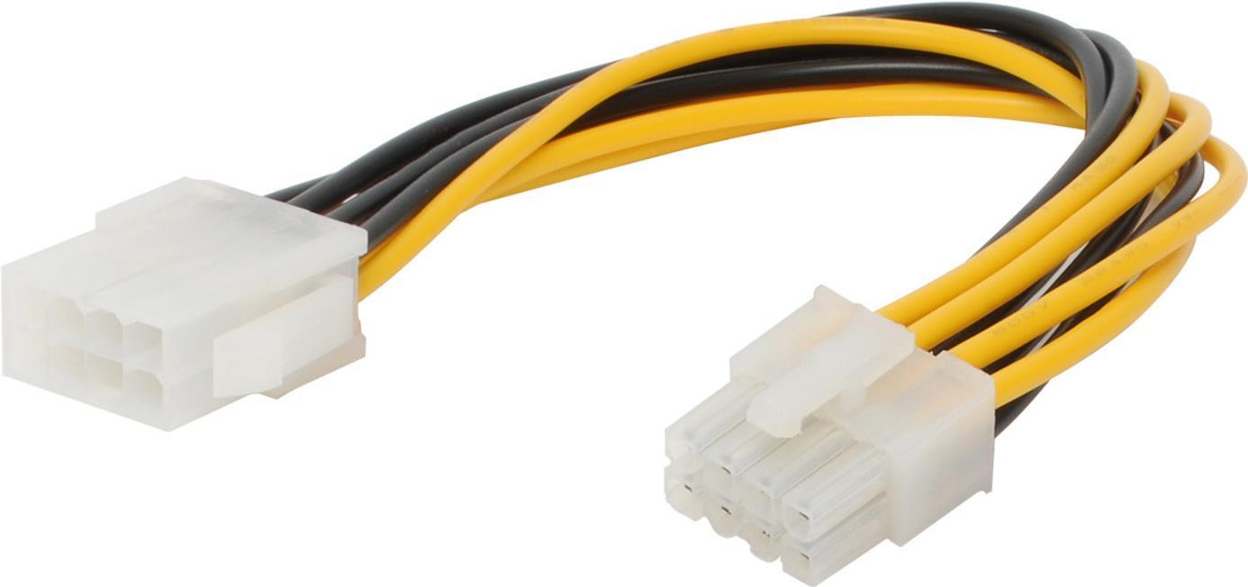 SHIVERPEAKS S/CONN maximum connectivity 8-pol EPS Verlängerung, 8-pol. Stecker auf 8-pol. Kupplung,