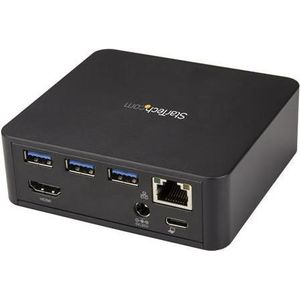 StarTech.com USB-C Dock, USB Type-C Laptop Docking Station w/ Single 4K 30Hz ...