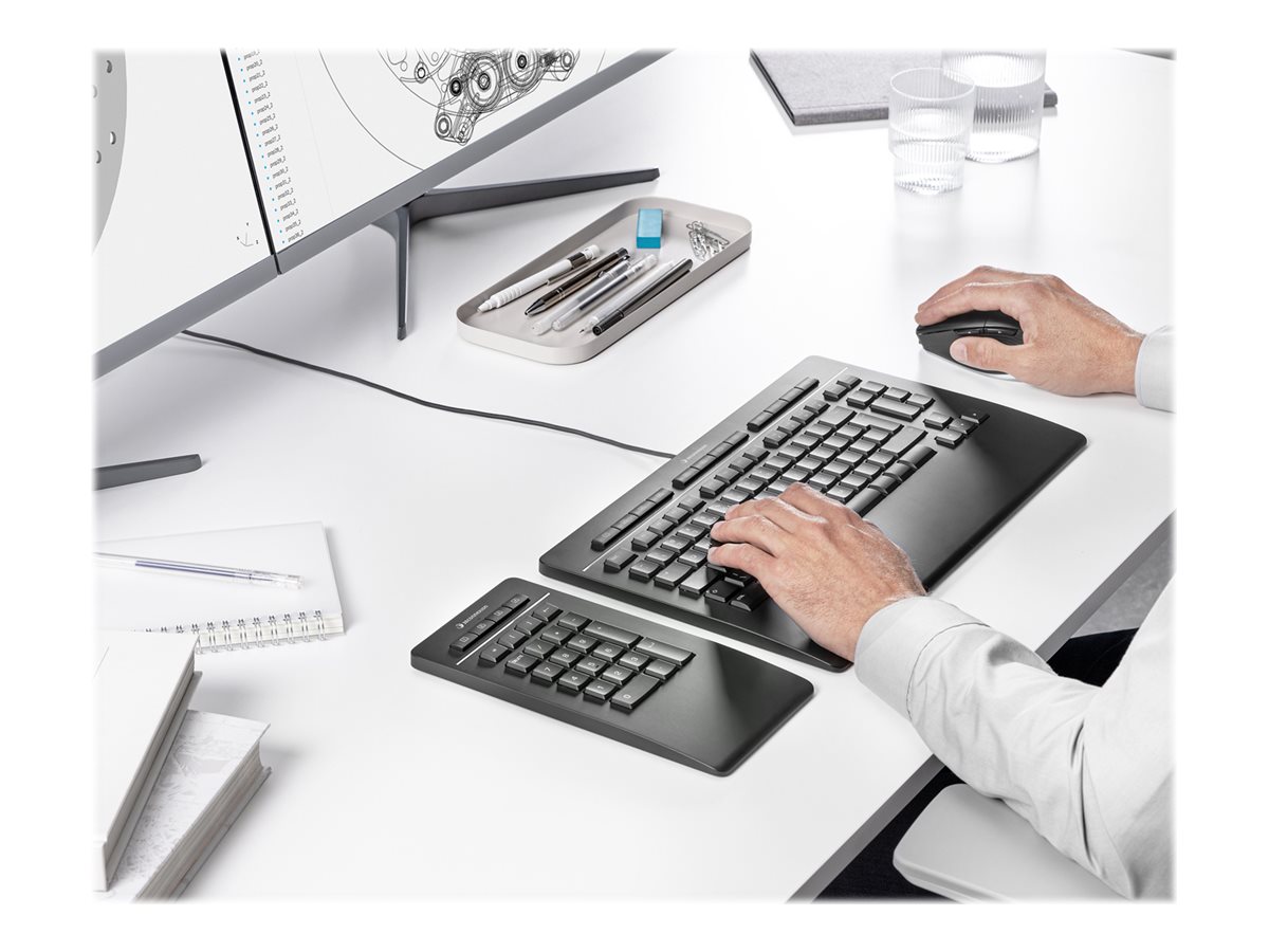 3Dconnexion Keyboard Numpad Pro Schwarz