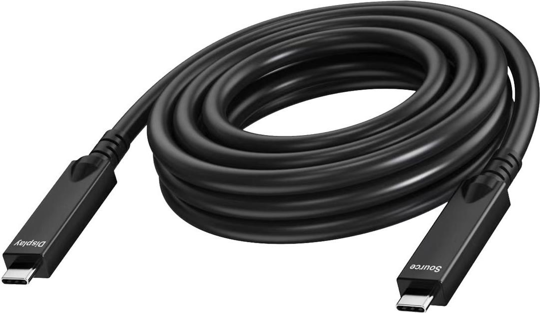Vision USB-Kabel 24 pin USB-C (M) zu 24 pin USB-C (M) (TC 7MUSBC/BL)