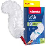 Vileda Flex & Catch Staubwedel mit kurzem Stiel+ 1 Einsatz (179432)