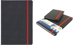 kangaro Aquarellpapier-Buch, DIN A6, 30 Blatt, schwarz 200 g/qm, schwarzes Leinen-Cover, mit Leseband und - 1 Stück (K-5376)