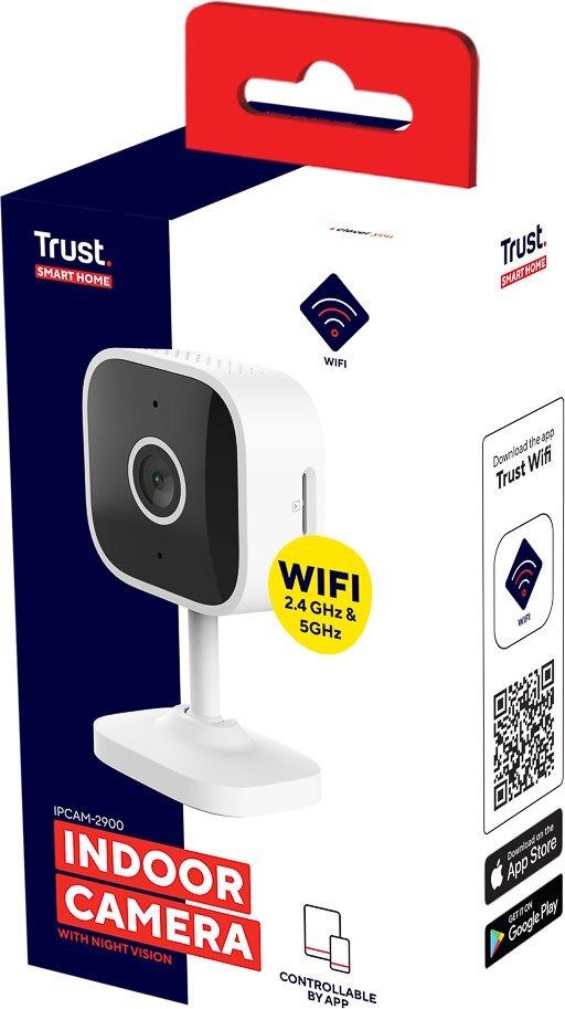 Trust IPCAM-2900 WLAN Innenraum-Überwachungskamera 2304 x 1296 Weiß