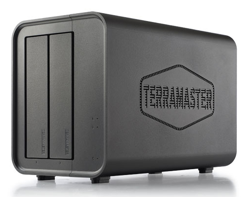 TerraMaster D2-320 2-Bay DAS USB 3.2 RAID Schwarz