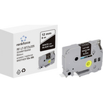 Schriftband Renkforce RF-LT-BTZe335 Kompatibel ersetzt Brother TZe-335 12 mm Bandfarbe: Schwarz Schriftfarbe: Weiß 8 m (RF-6027808)