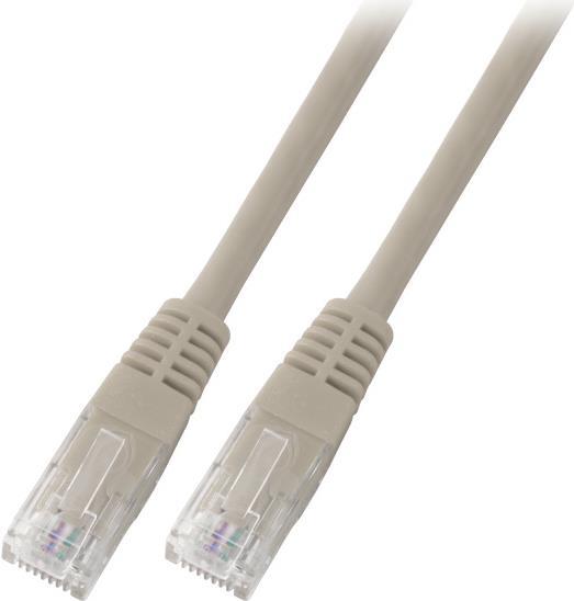 EFB-Elektronik RJ45 Patchkabel Cat.5e U/UTP PVC CCA grau 1,5m Hersteller: EFB Elektronik (K8456.1,5)