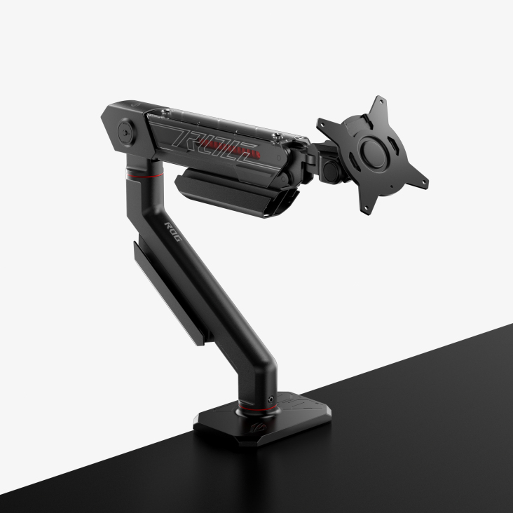 ASUS ROG Ergo Arm AAS01 Monitorarm 100 x 100 mm Schwarz