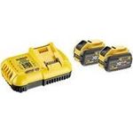 DeWALT DCB132X2-QW Batterieladegerät + Batterie 2 x (DCB132X2-QW)