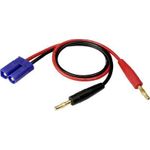 Reely Ladekabel [2x Bananenstecker 4 mm - 1x EC5-Stecker] 0.30 m 2 mm² (RE-6799032)