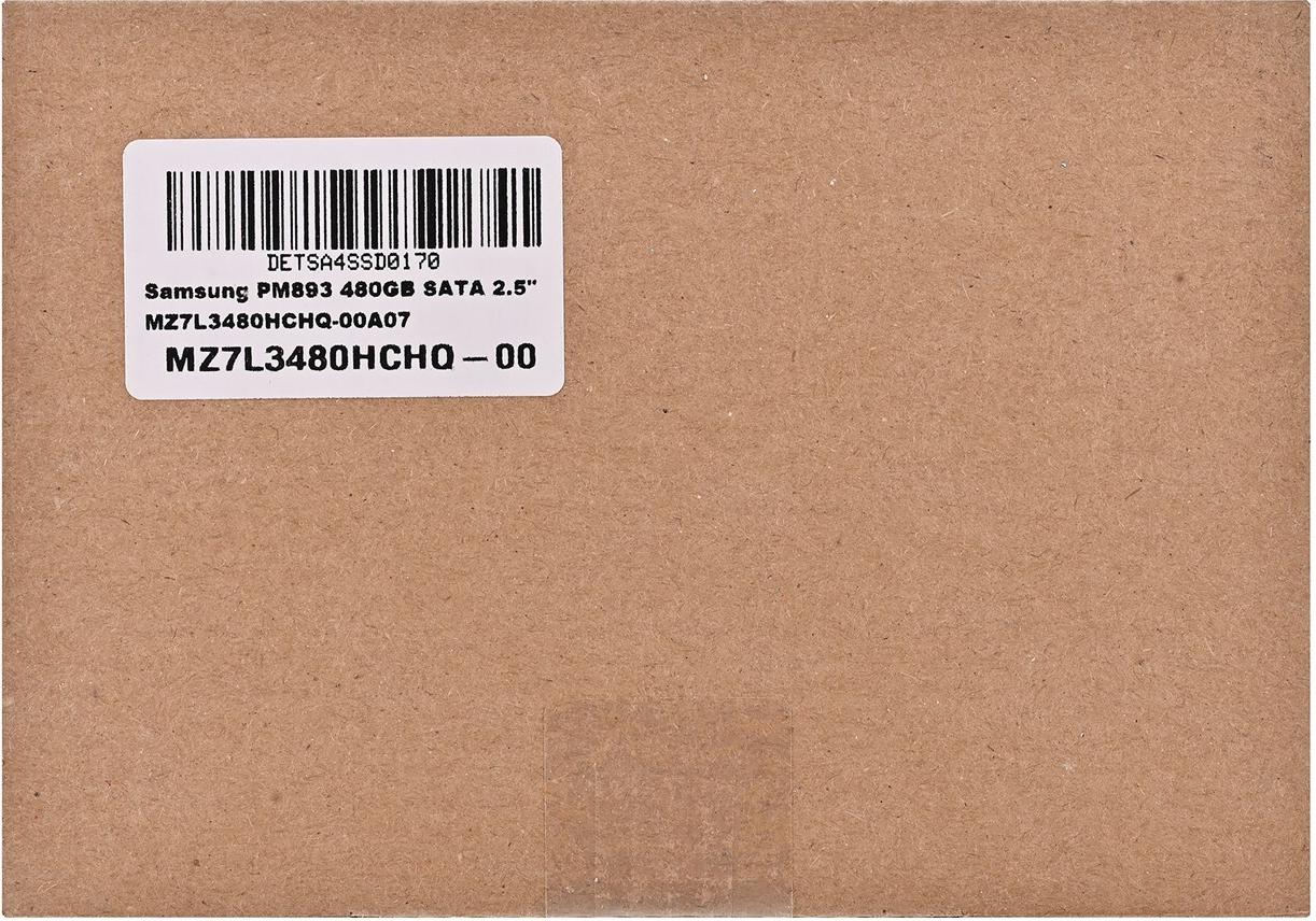 Samsung PM893 480 GB SSD 2.5" SATA 6Gb/s