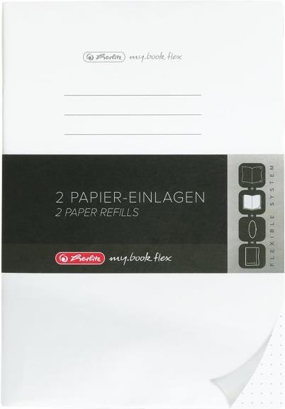Herlitz 50034147 Notizbuch A5 80 Blätter Weiß (50034147)